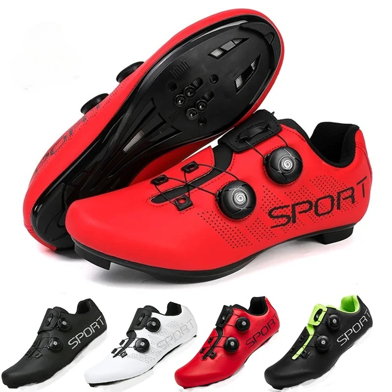 Road Bike Cleats - Sepatu Sepeda Road Bike Pria, Sepatu