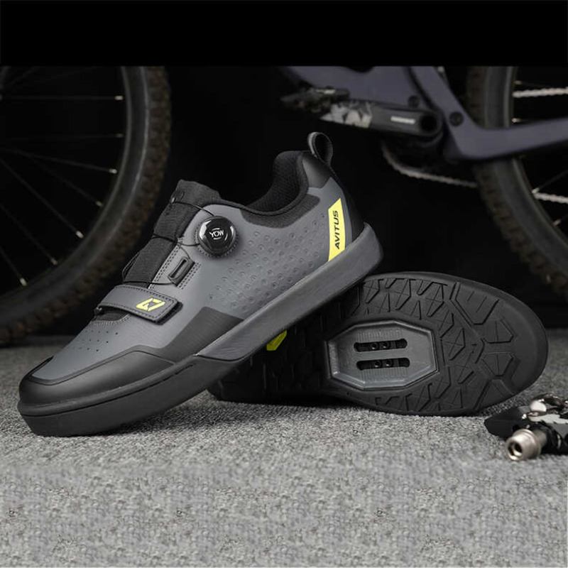 Road Bike Cleats - AVITUS sepatu MTB pria, sneaker pit