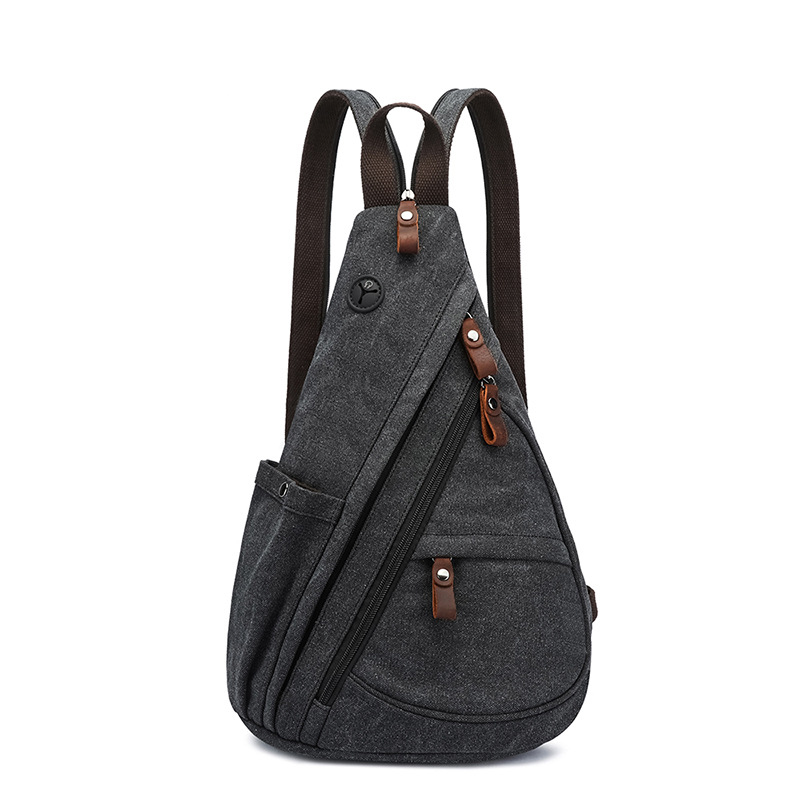 Cycling Backpack - Tas Selempang Kanvas Tas Dada Selempang