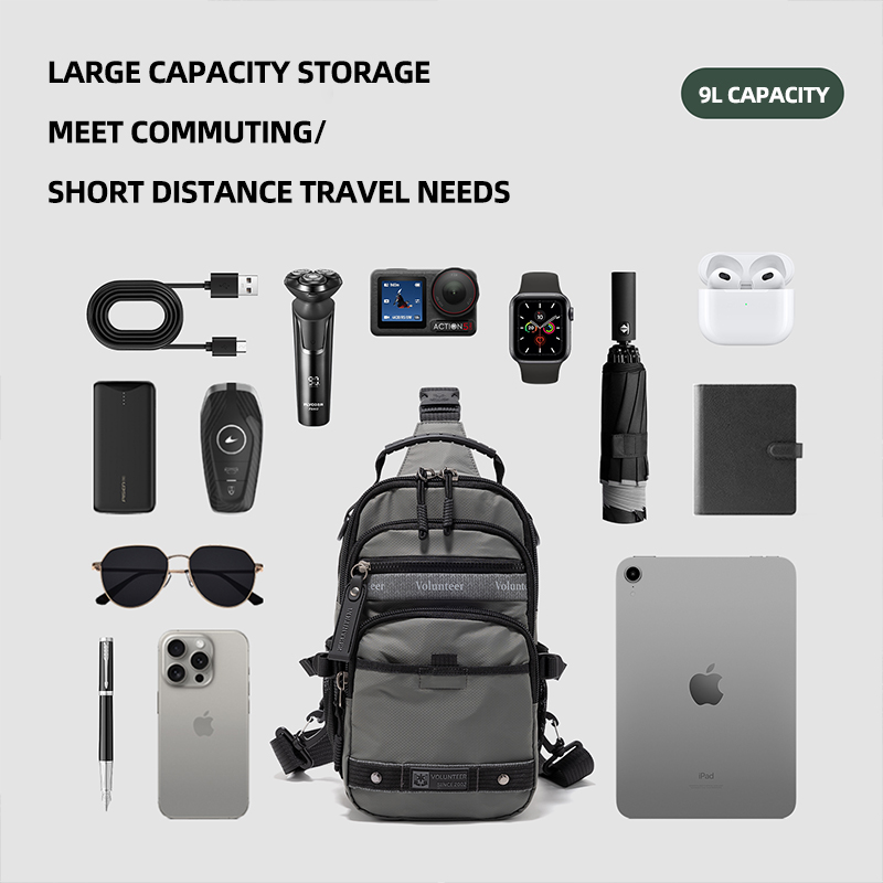 VOLUNTEER 9L Tas Selempang Ola - Cycling Backpack ulasan dan harga